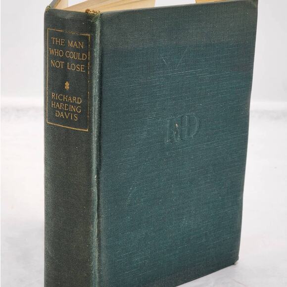 The Man Who Could Not Lose By Richard Harding Davis Illustrated Antiquarian 1919 - Picture 1 of 13